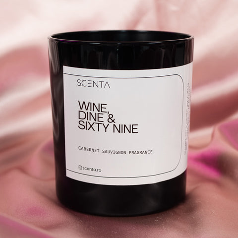 Lumânare parfumată Wine, Dine & Sixty Nine Mare - 30cl naughty