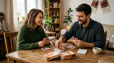 How much do couples card games cost in Romania?