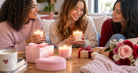 Scented candles for Galentine's Day: complete 2026 guide