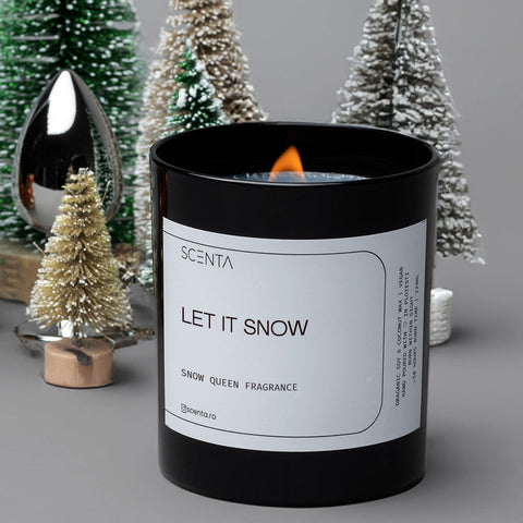 Lumânare parfumată Let it snow
