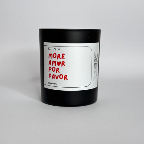 Lumânare parfumată More Amor Por Favor