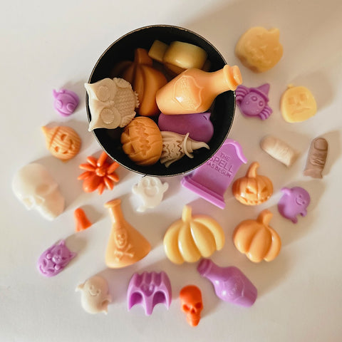 Spooky Melts - Ceară Wax Melts 60 grame / Sweet Sensations,60 grame / Pumpkin Spice,60 grame / Spiced Orange,60 grame / Starburst,60 grame / Frankincense naughty