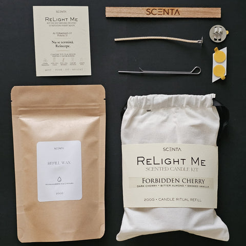 ReLight Me - Refill Kit for Scented Candles 