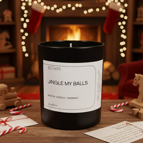 Lumânare parfumată Jingle my balls Medium - 20cl naughty