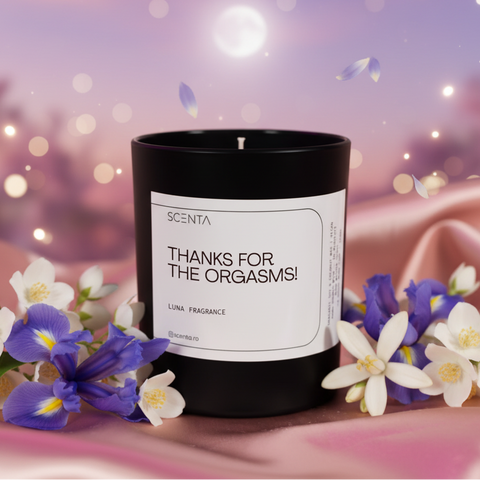 Thanks for the orgasms! Scented Candle