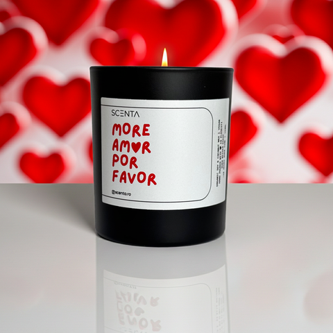 Lumânare parfumată More Amor Por Favor